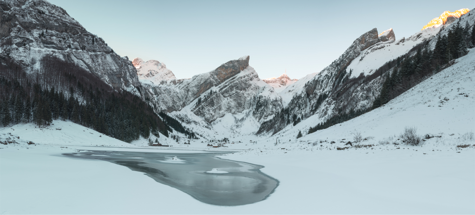 Pano Seealpsee Winter